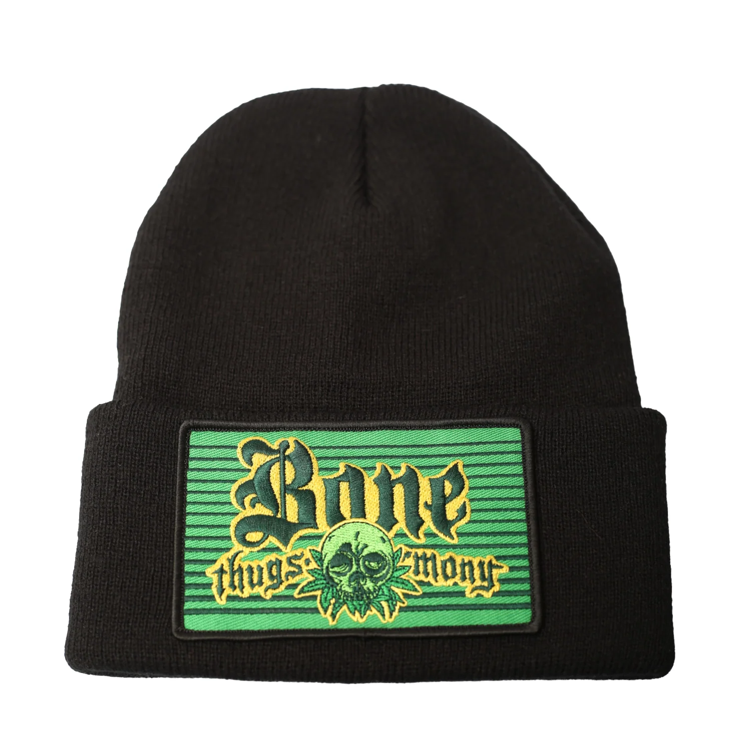Blaze It "Patch" Black Beanie