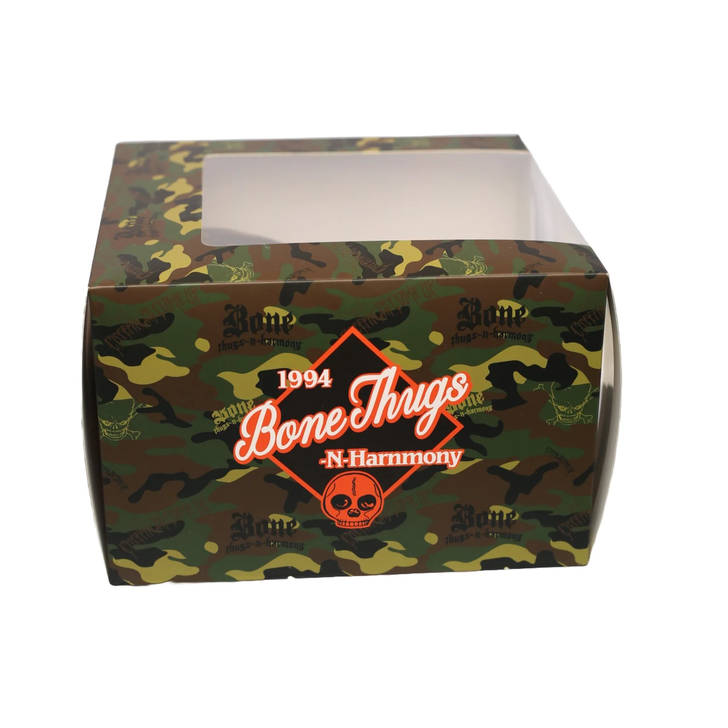 Harmony Box Vol.1 "Camo/Orange Logo" Mesh Curved Brim Hat - Image 5